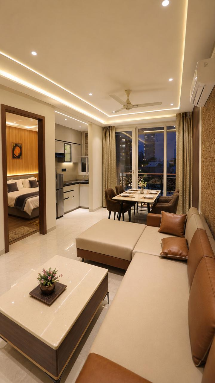 Krishna Galaxy Furnished Living Space Vrindavan