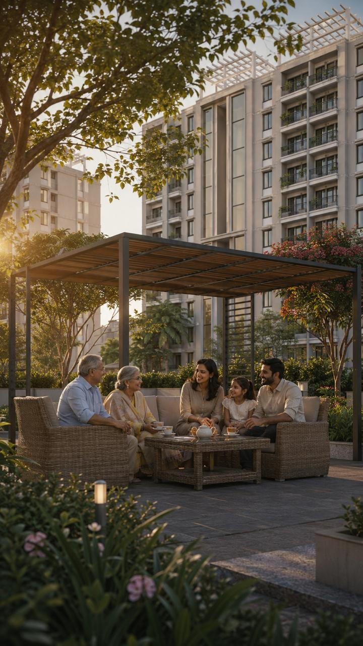 Peaceful Retirement Living at Krishna Galaxy Vrindavan